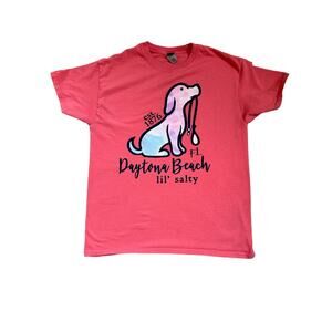 Daytona Beach FL lil' salty est 1876 with Dog Coral Size M Medium